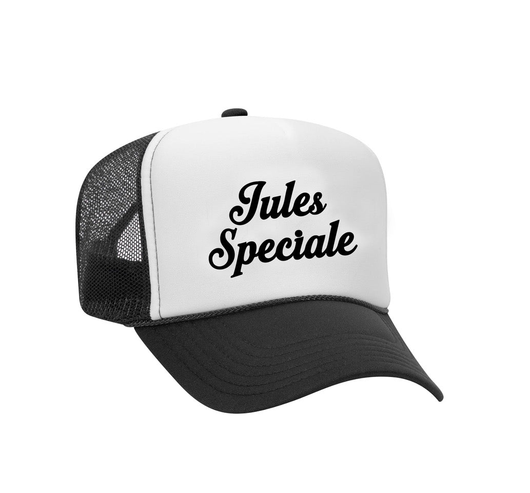 Jules Speciale Trucker Hat (black/white)