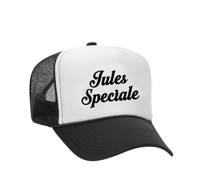 Jules Speciale Trucker Hat (black/white)