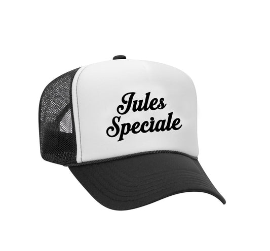 Jules Speciale Trucker Hat (black/white)